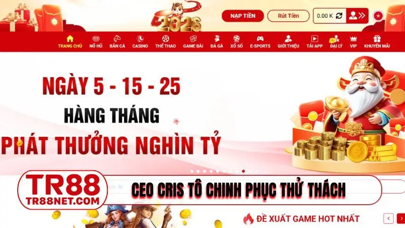 CEO Cris Tô chinh phục thử thách