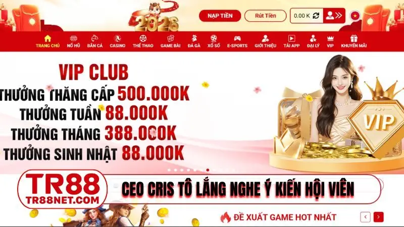 CEO Cris Tô lắng nghe ý kiến hội viên