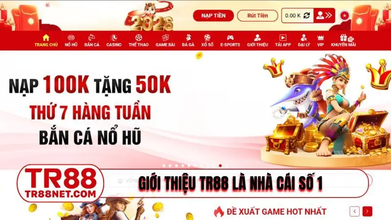 Giới thiệu TR88 là nhà cái số 1